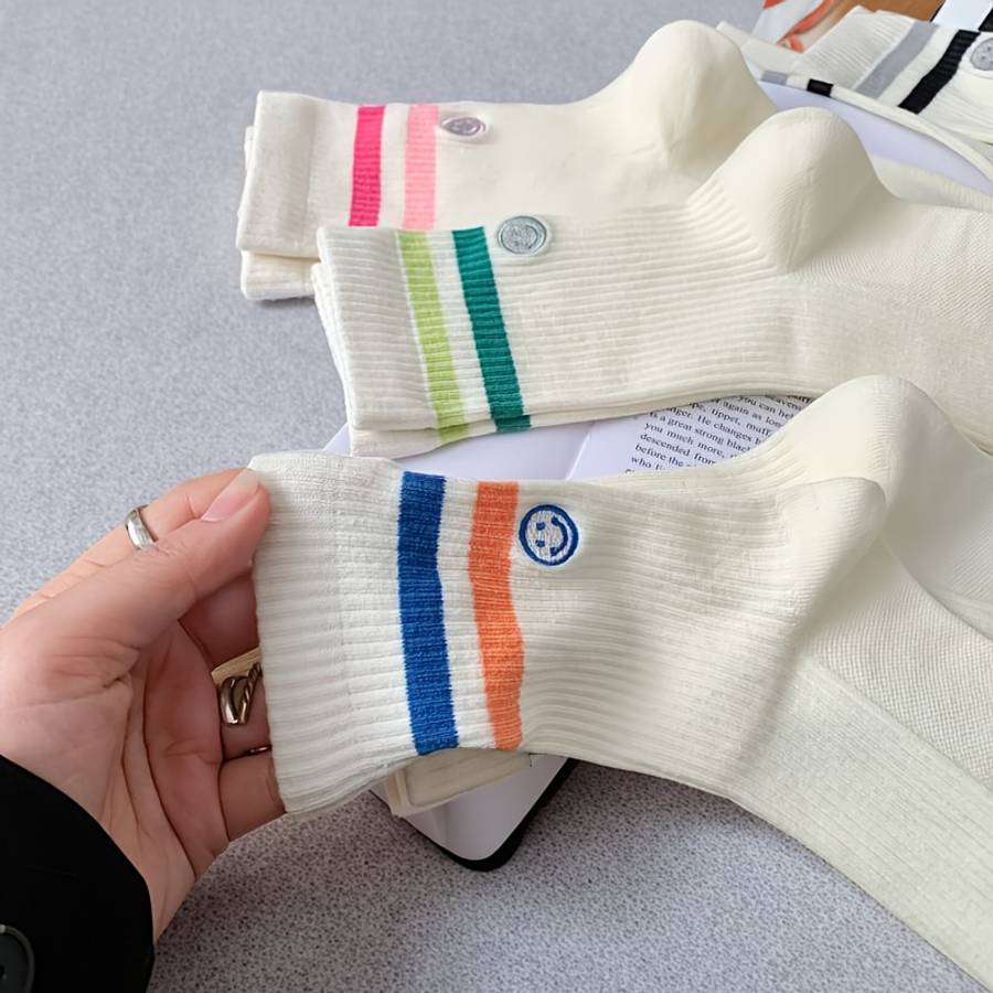 Women S Socks Color 4 Pairs Mixed Color Size Onesize