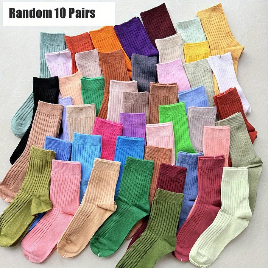 Women S Socks Color Random5 Pairs Size Onesize