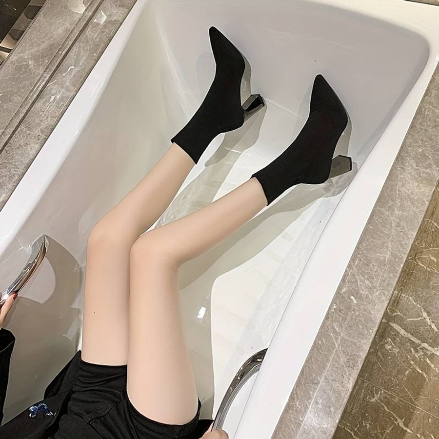 Women S High Heels Color Black Sizeuk 4