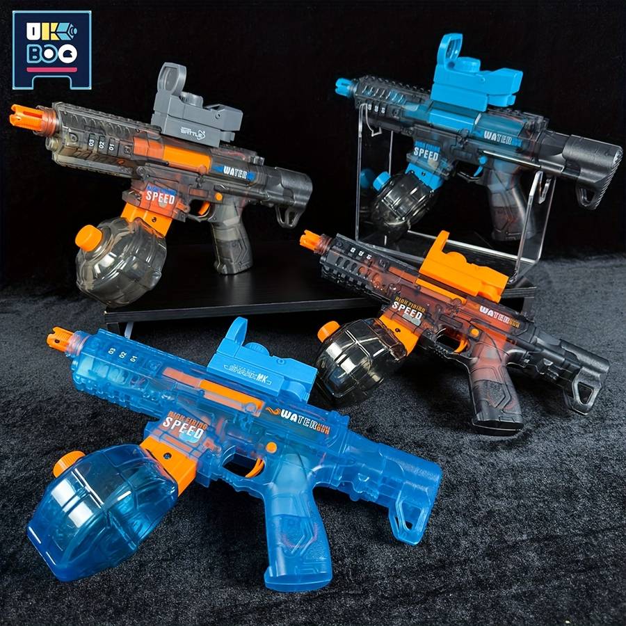 Toy Guns Color Blue And Grey