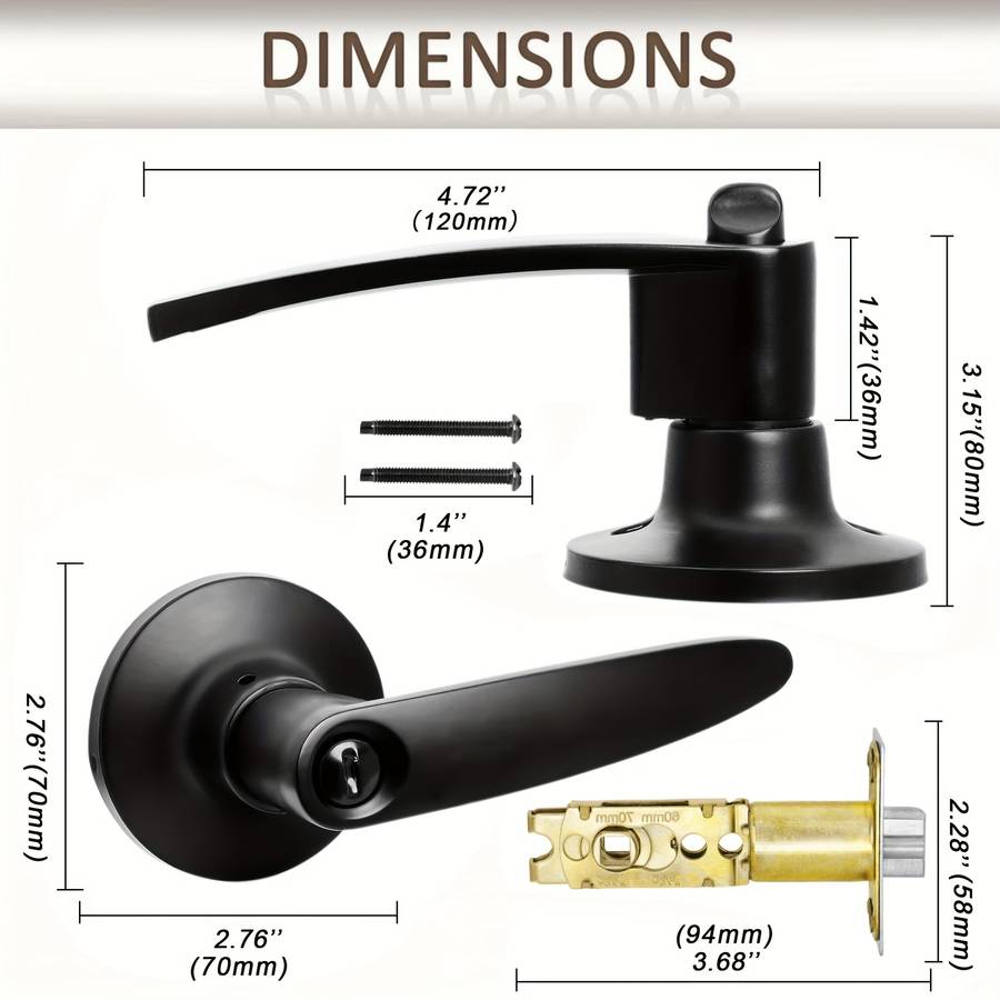 Lock Color Black