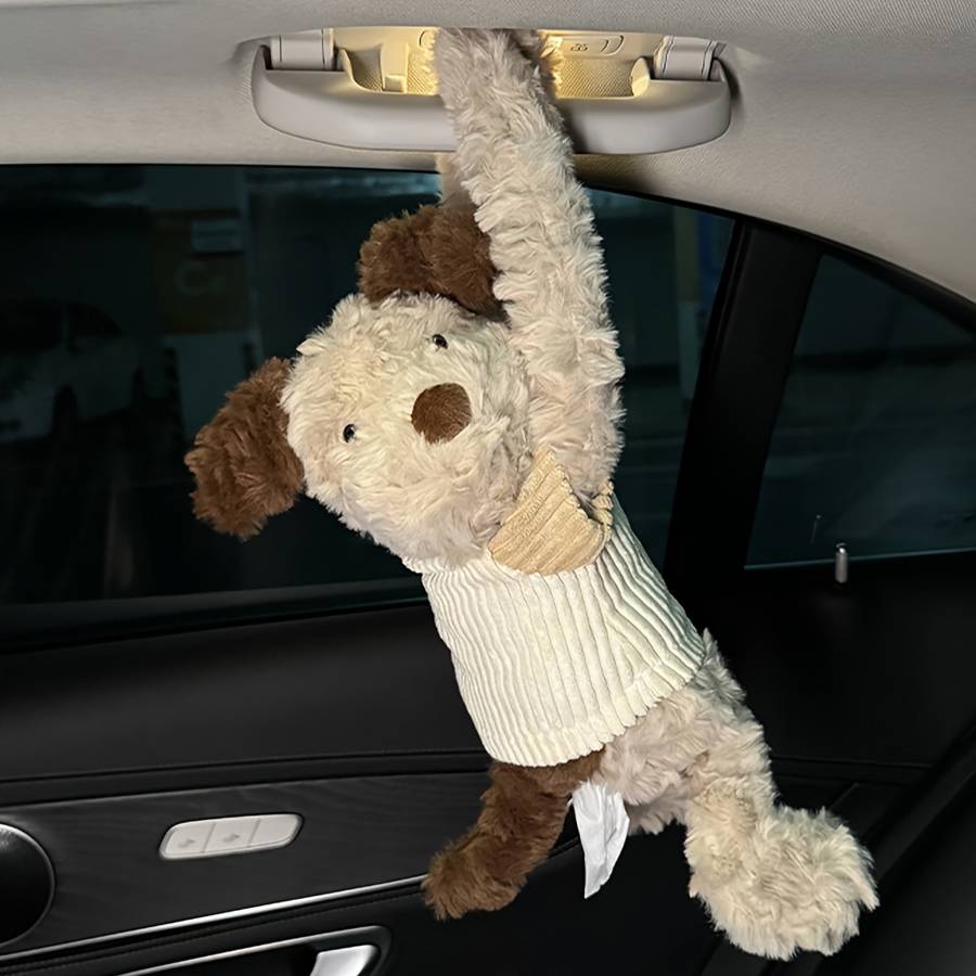 Car Tissue Box Style No Clothes Style   Puppy