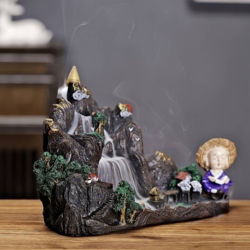 Incense Burner Style  Beautiful Rivers And Mountains Incense Burner