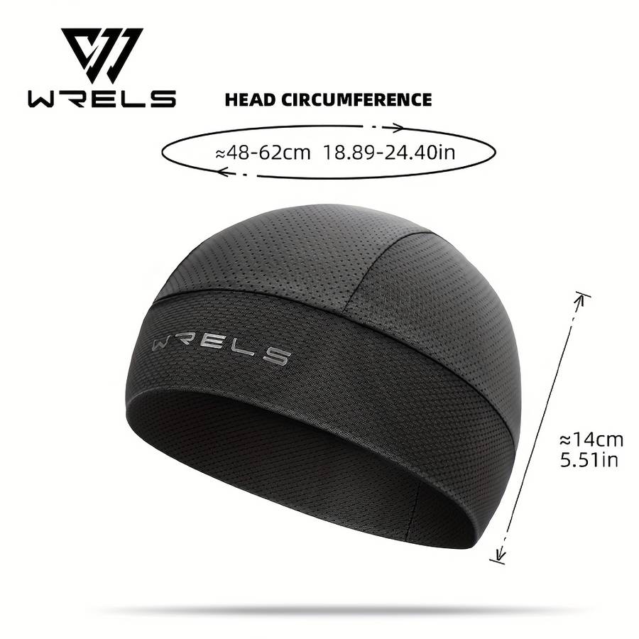 1pc Breathable Summer Cycling CapAnti-Sweat  Quick-Dry  High Elasticity Nylon for Outdoor Sports