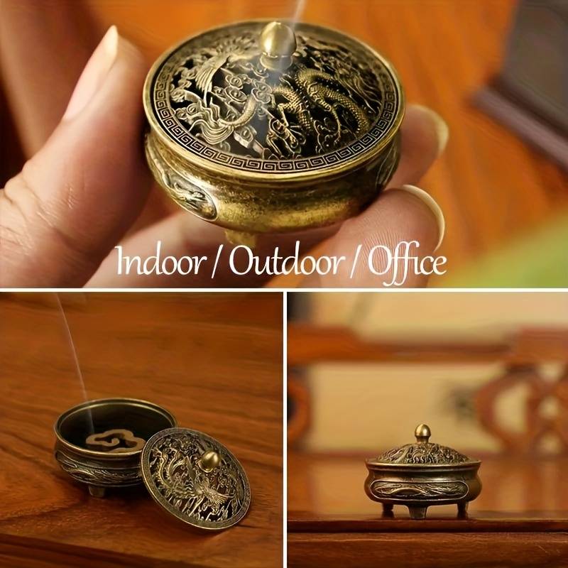 Incense Burner Items  Laoshan Sandalwood 42 Pieces  Send Dragon And Phoenix Incense Burner