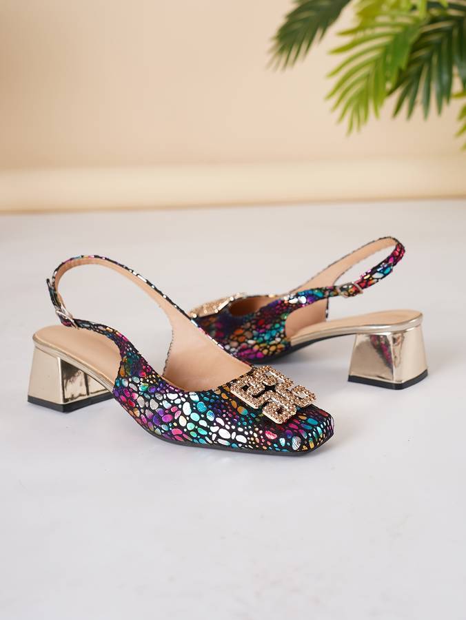 Women S High Heels Color Multicolor Sizeuk 9