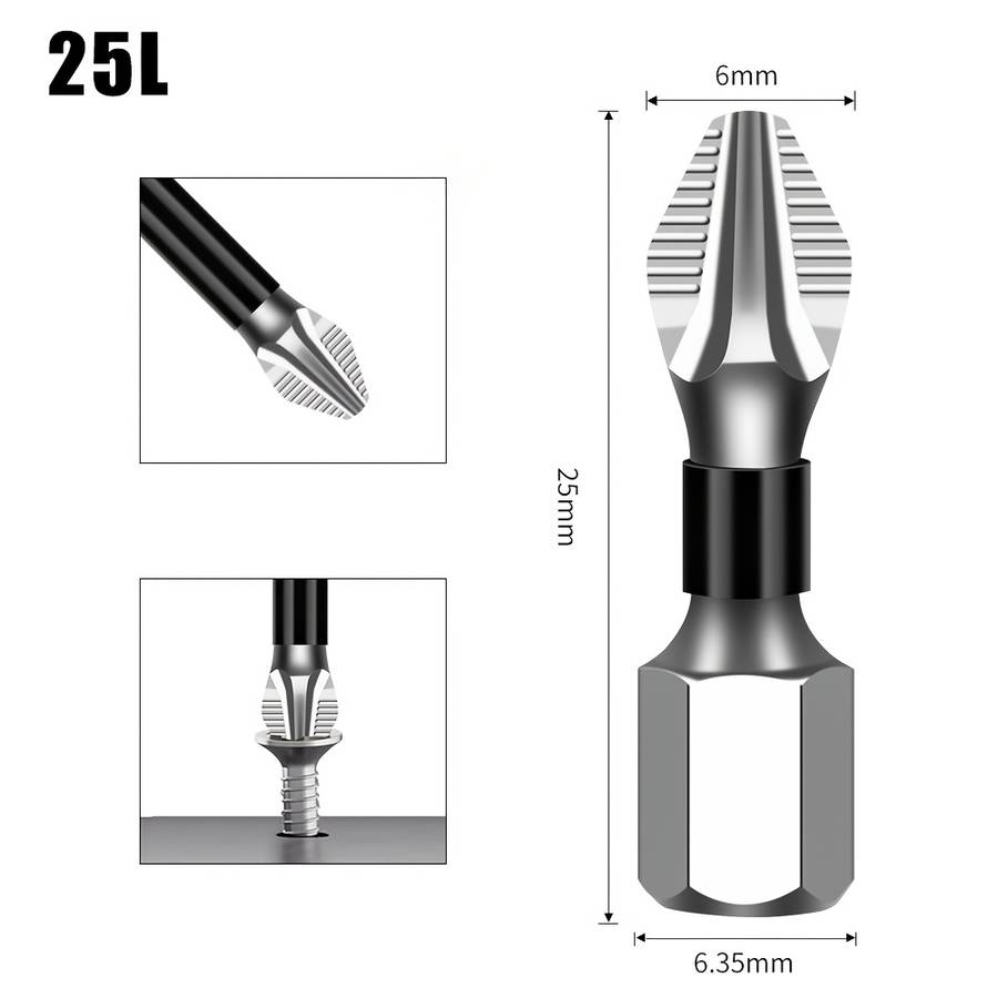 Screwdriver Bit Tool Set Model 4Pcs 50 Add  65 Add  70 Add  90L