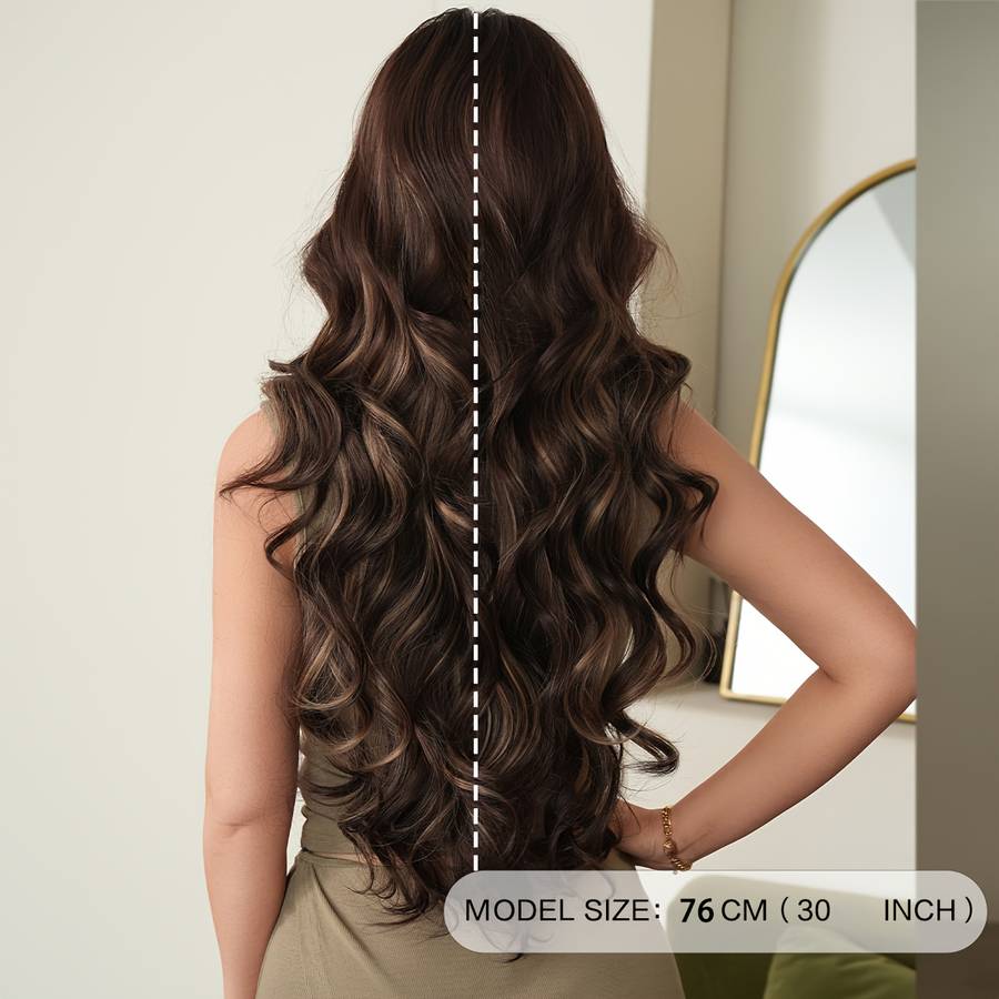 Women S Wigs Color 1 Hair Length76.2Cm