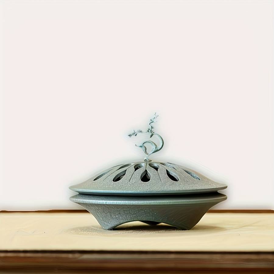 Incense Burner Color  Black Weight 178G Is 1Pc