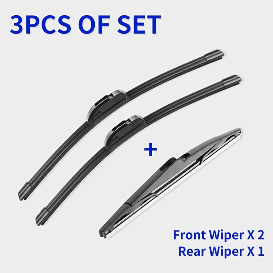 Windshield Wipers Quantity 3Pcs 60.96Cm 40.64Cm 30.48Cm