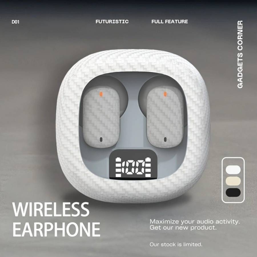 Wireless Headphones   White