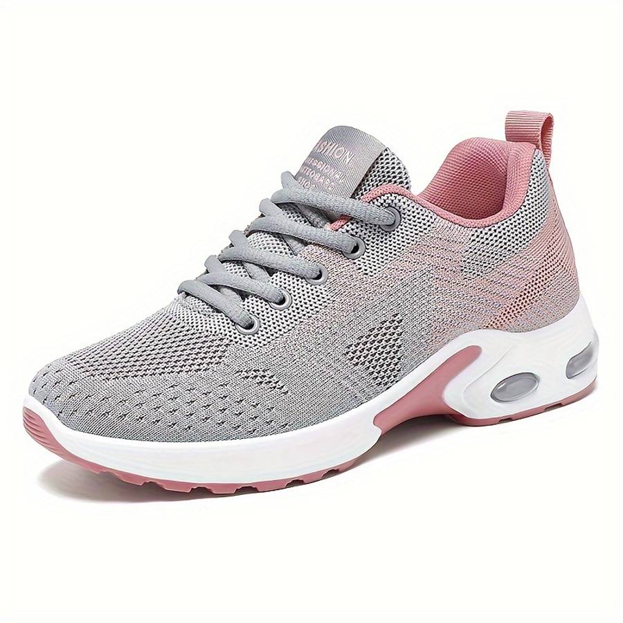 Women S Sneakers Color Grey Pink Sizeuk 7