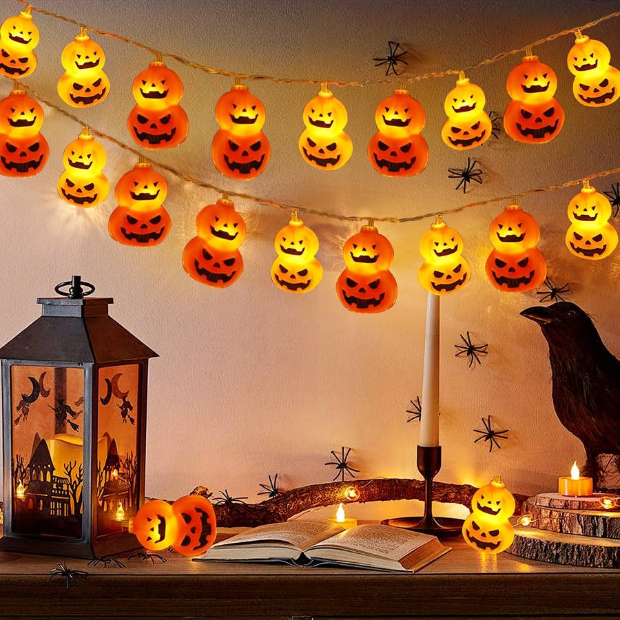 Halloween Decorations Color Warm White Light Quantity 10 Leds