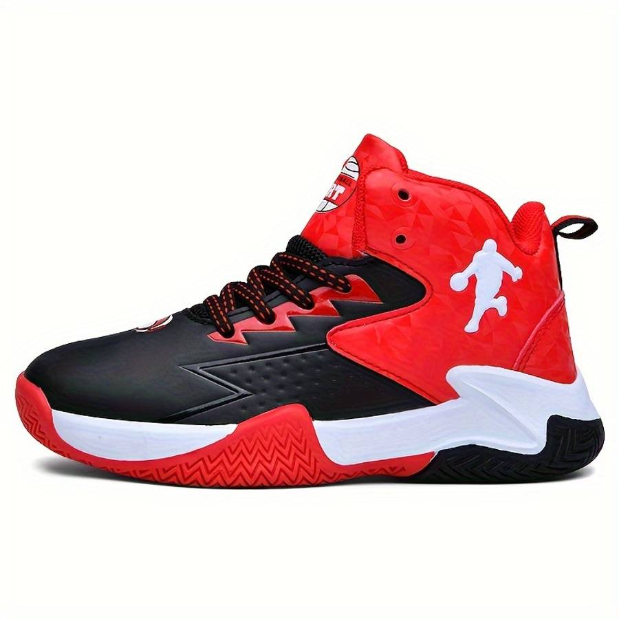 Basketball Shoes Color Blackred Sizeuk 1 Big Kid