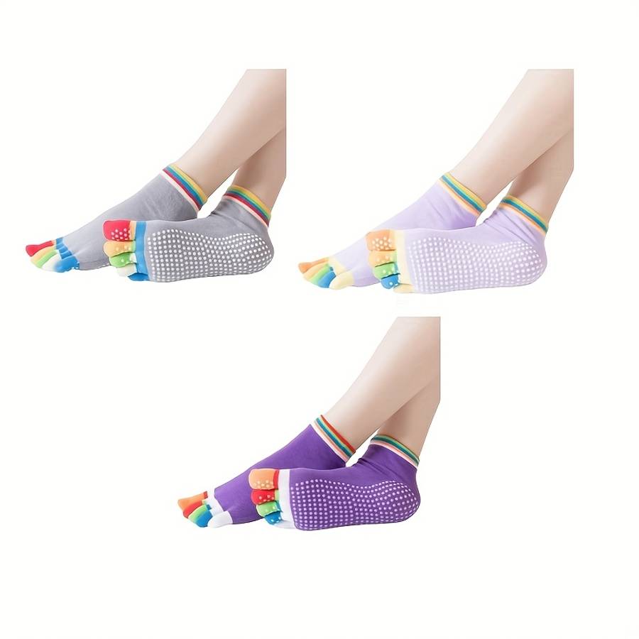Women S Socks Color Light Purple 3 Pairs Size Onesize