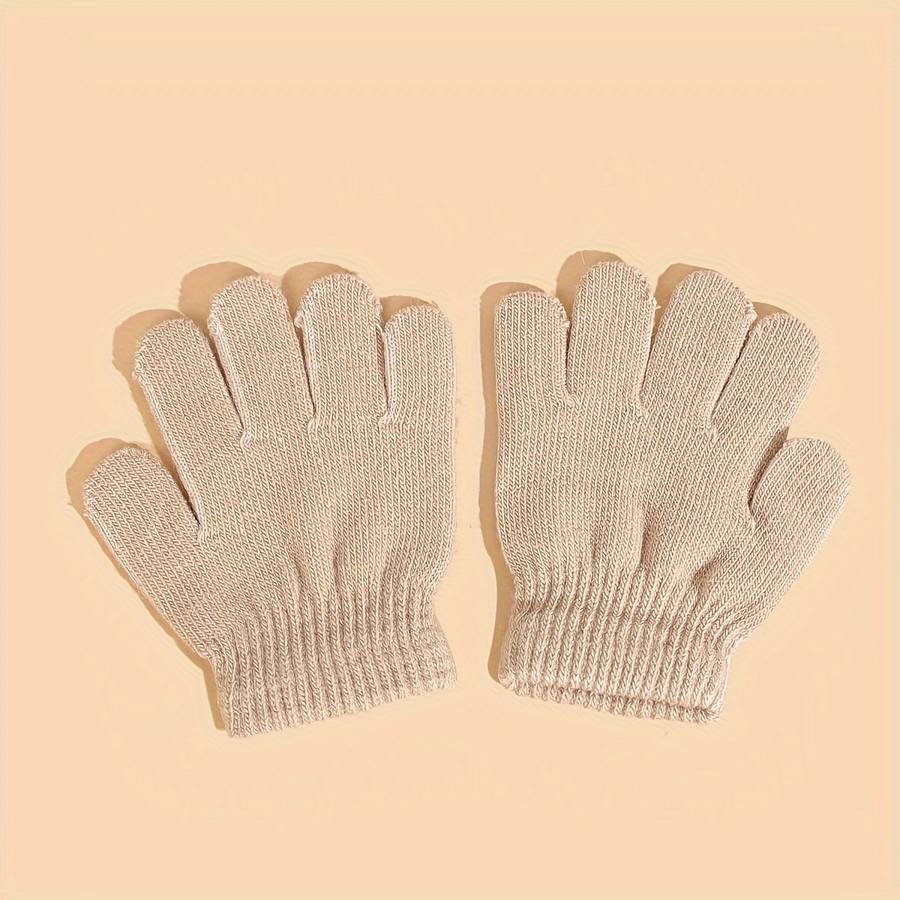 Winter Gloves Color Black White Navy Blue Sky Blue