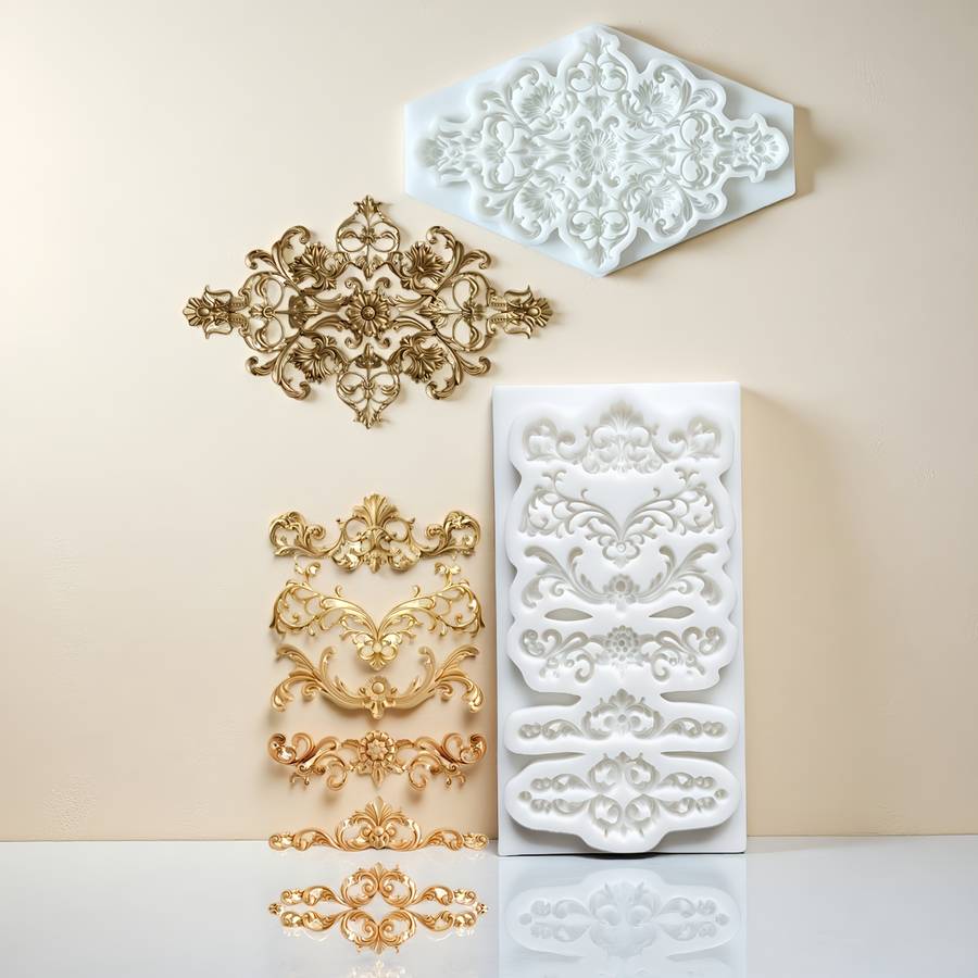 Suitable For Baking Molds Style Lace B