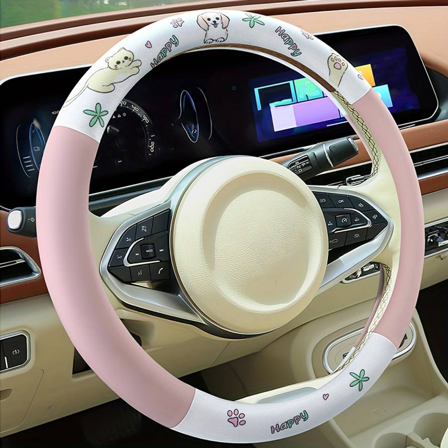 Car Steering Wheel Cover Purple