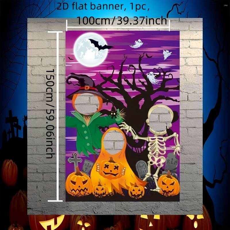 Halloween Decorations Size 59.06X39.37 Inch