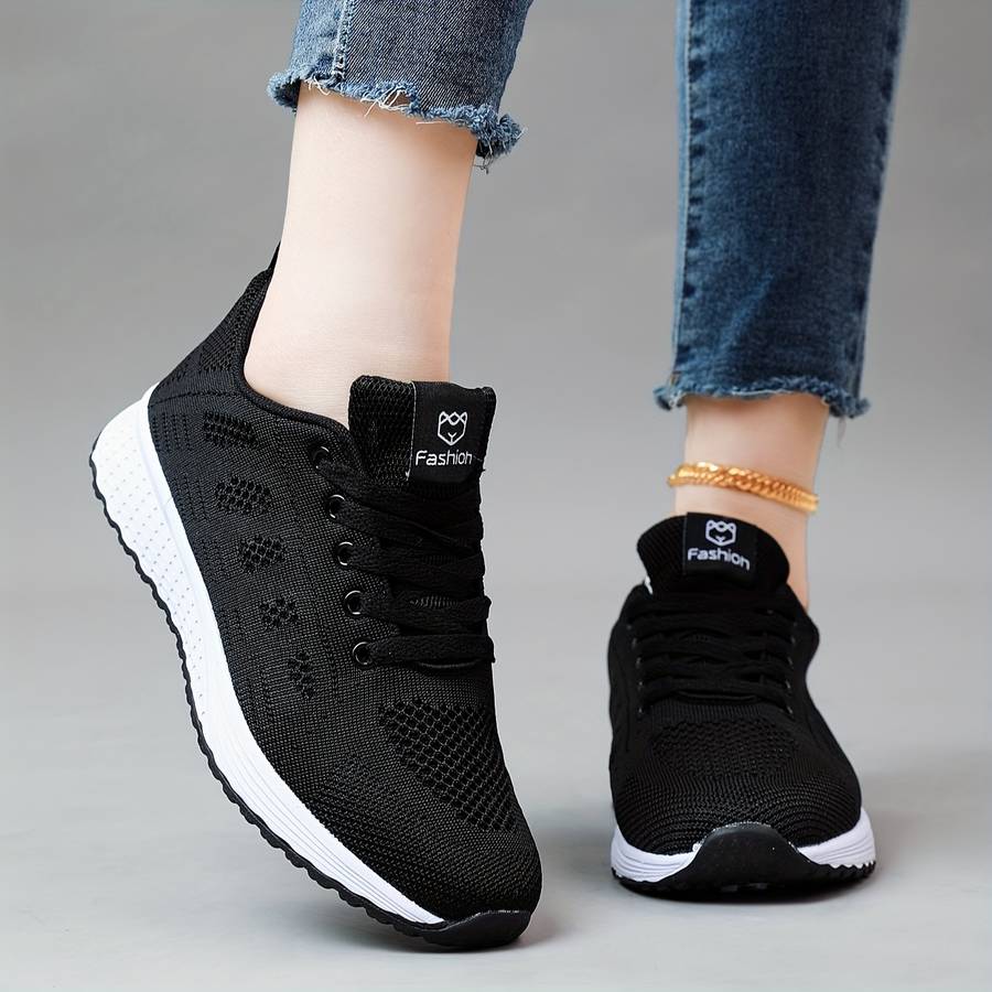 Women S Sneakers Color Black Sizeuk 8