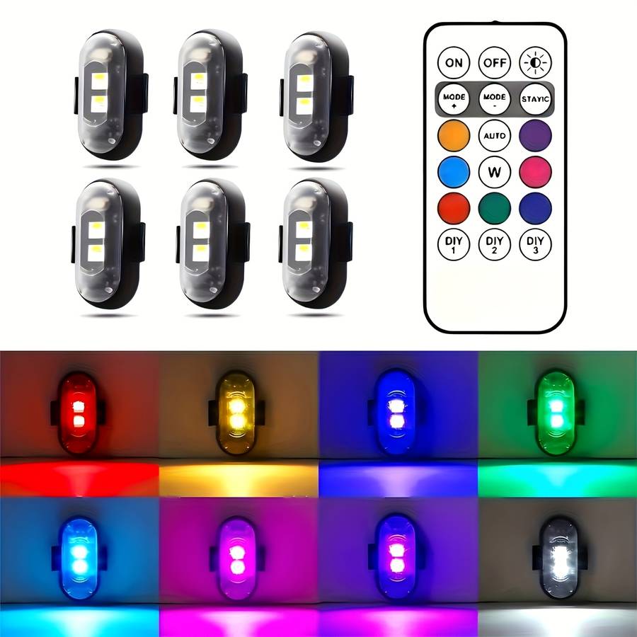 Car Lights Model 2 Lights 1 Remote Control