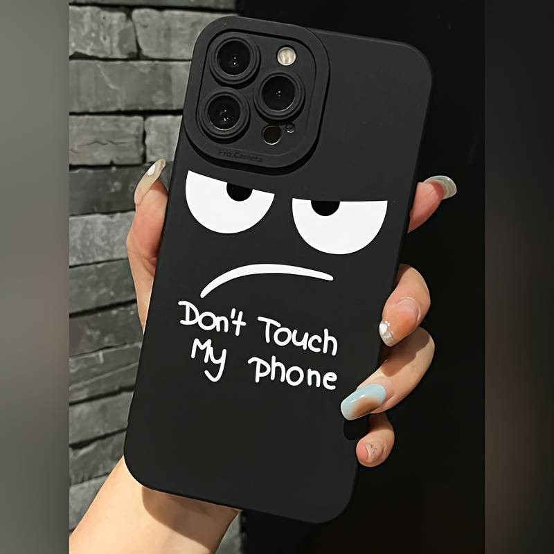 1Pc Black For iPhone 12 Pro Phone Case Phone Cover