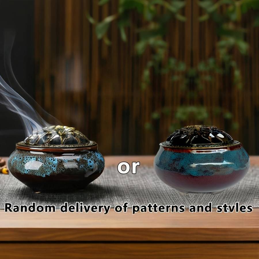 Incense Burner Style  Kiln Gray