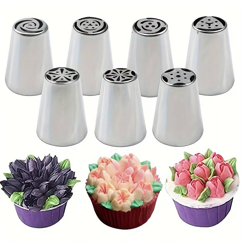 Professional Cake Decorating Head Color 13 Piece Decorating Set  White Bag