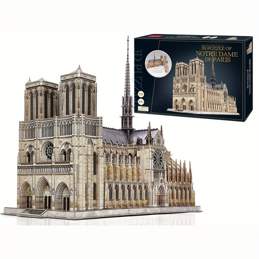 Building Toy Architectural Model Toy Set Items Notre Dame De Paris