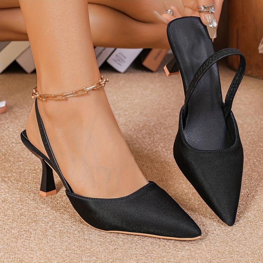 Women S High Heels Color Black Sizeuk 7