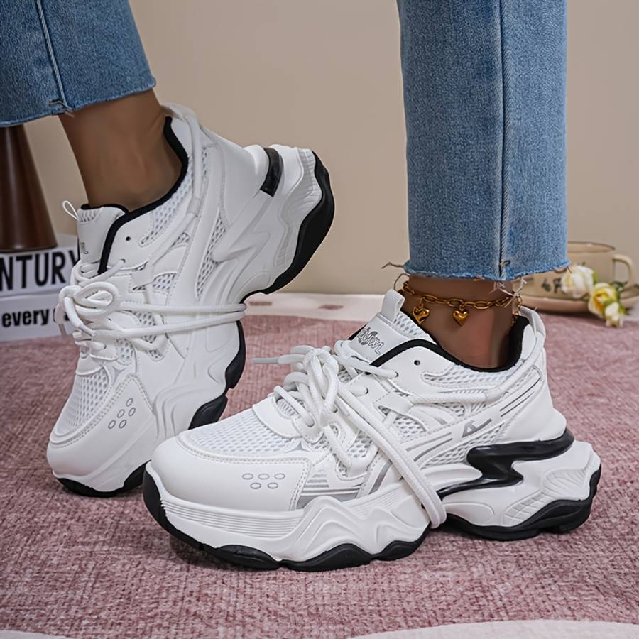 Women S Sneakers Color Beige And Blue Sizeuk 2.5