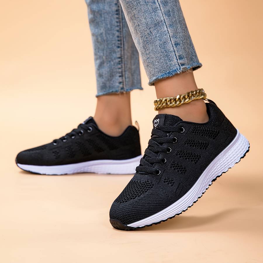 Sneakers Color Black Rose Red Sizeuk 2