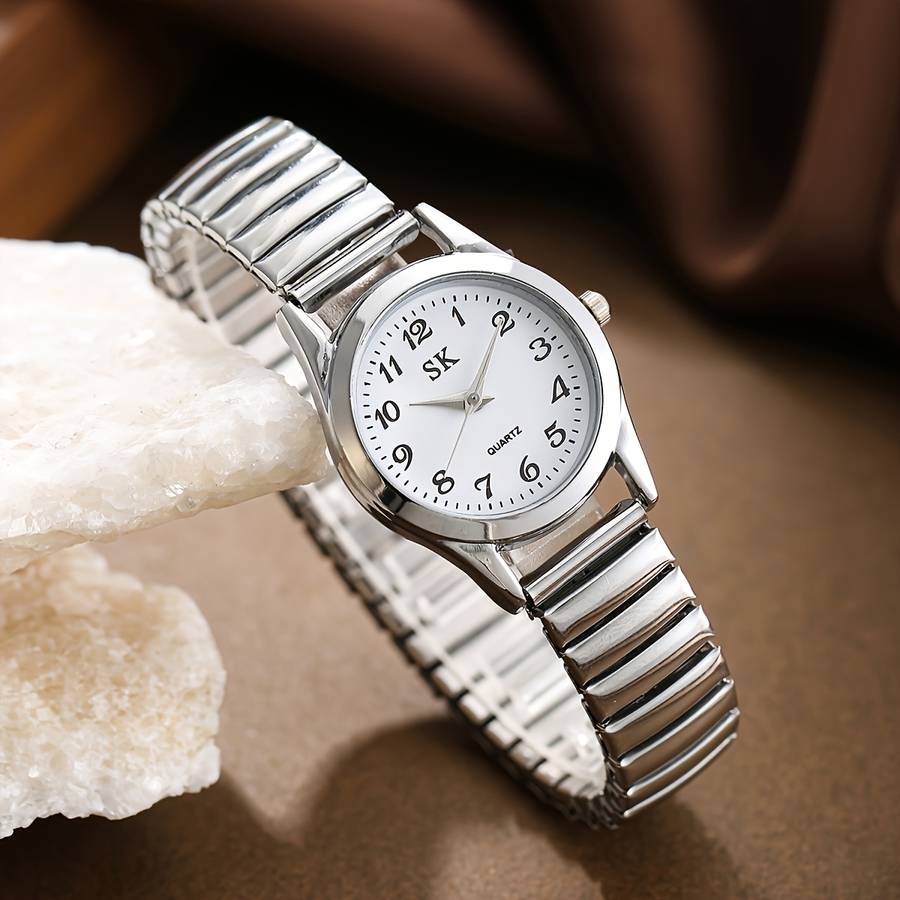 6Pcs Multifunctional Women Watches Quartz Movements Alloy Cases Square Ladies