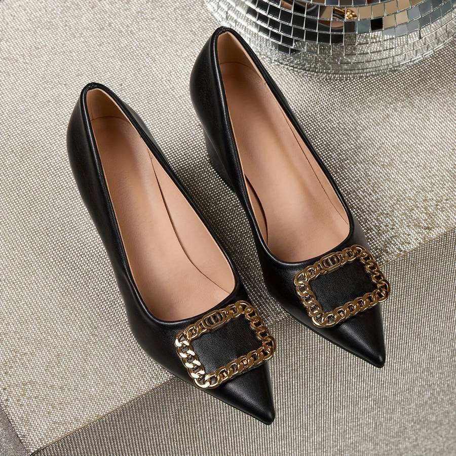 Women S High Heels Color Black Sizeuk 7.5
