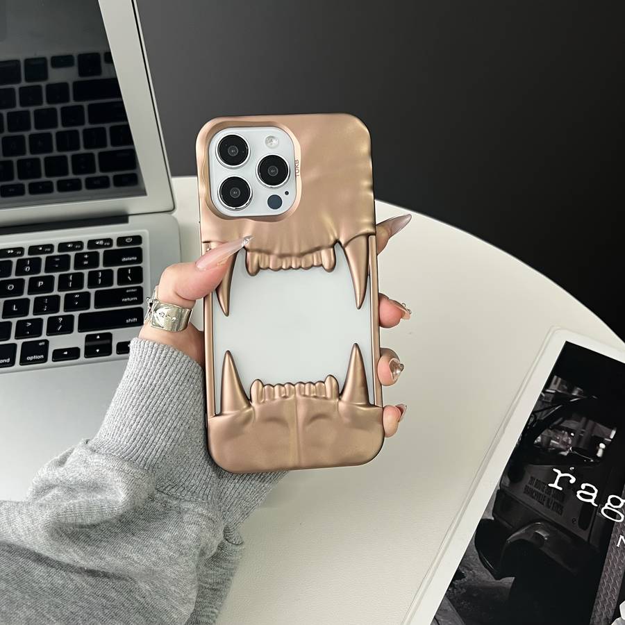 1Pc Silvery For iPhone 16 Plus Phone Case Phone Cover
