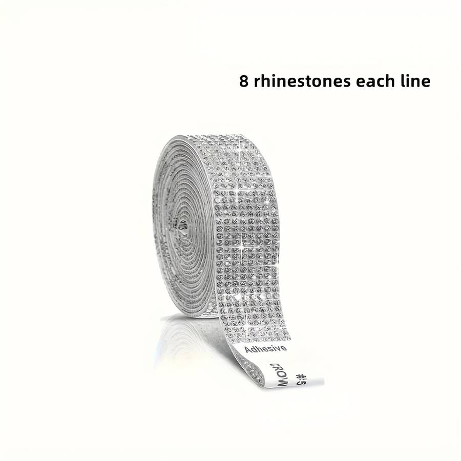Car Interior Decor 4Pcs 1.32Cm Is  0.52Inchcolor White