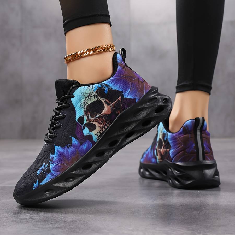 Women S Sneakers Color White Blue Sizeuk 7.5