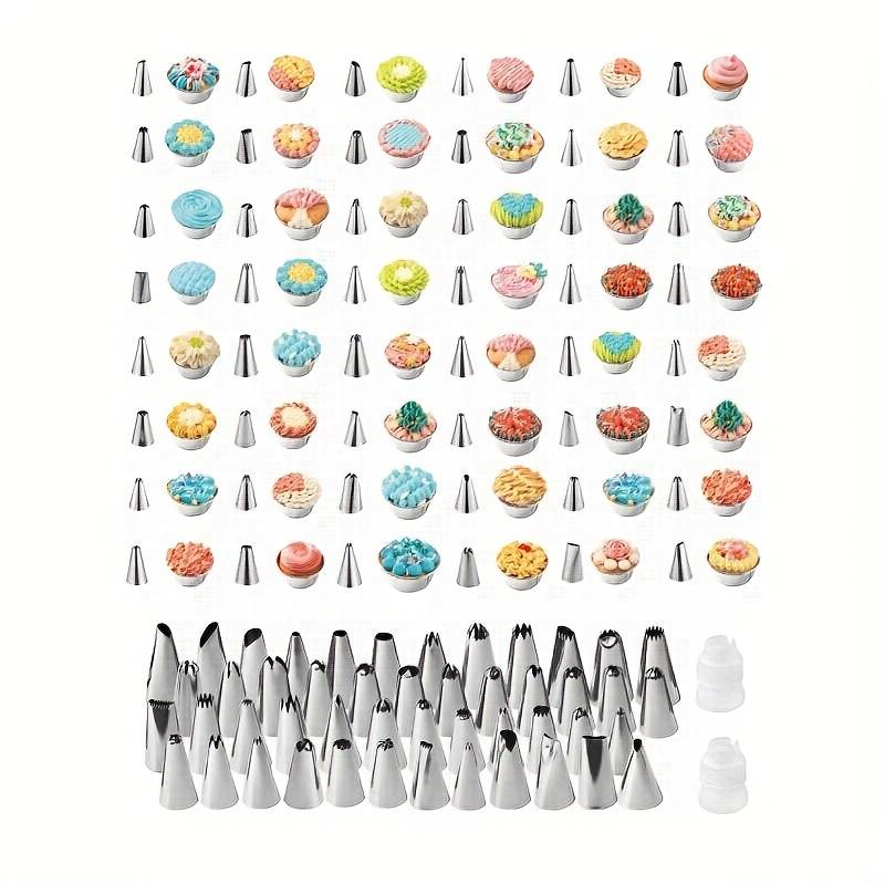 Professional Cake Decorating Head Color 50Pcs