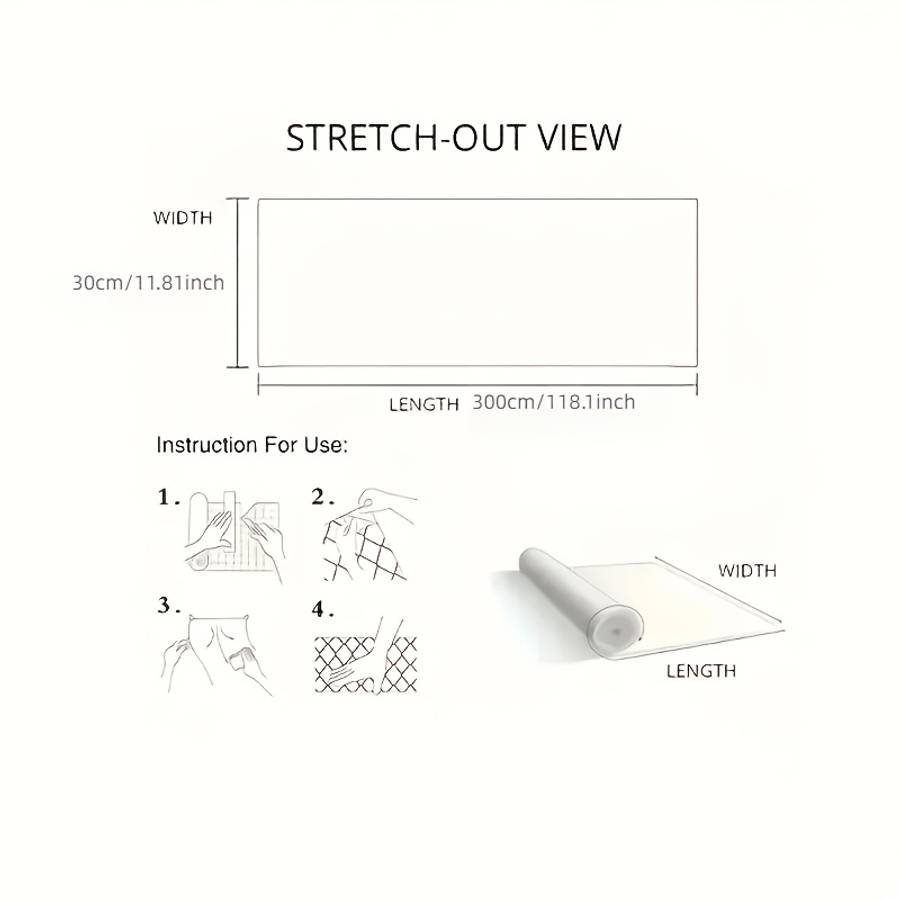 Self Adhesive Floor Stickers Ym 30Cm*300Cm 11.81Inch*118.1Inc