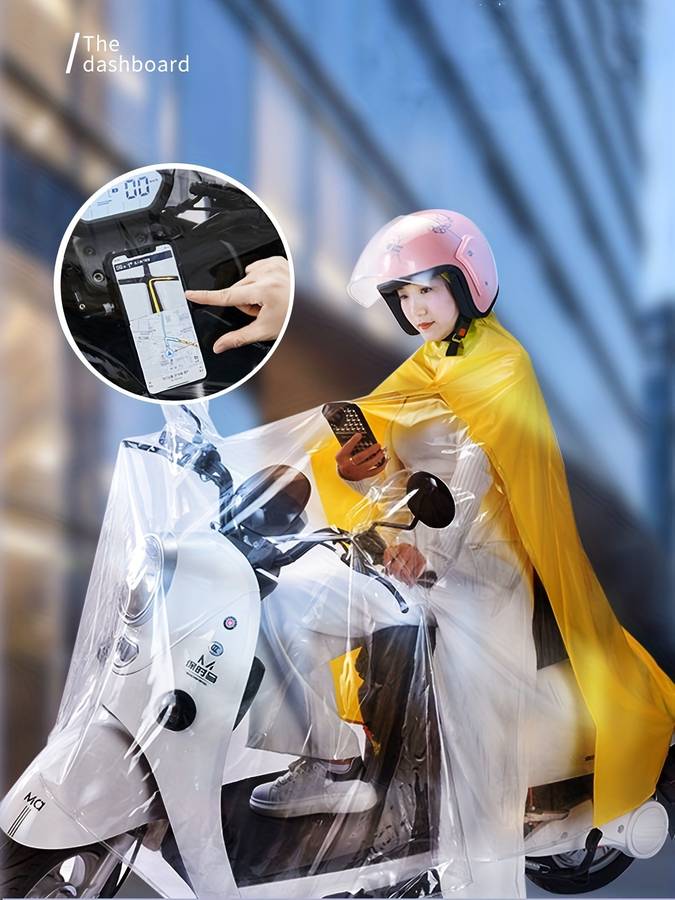 Raincoat Transparent Size Onesize