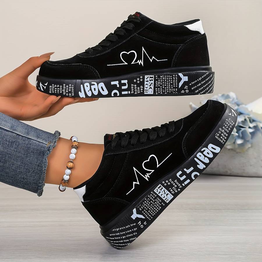 Women S Sneakers Color Blackred Sizeuk 3.5