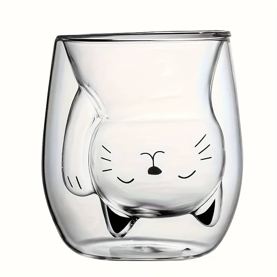 Water Cup Style Kitten Print