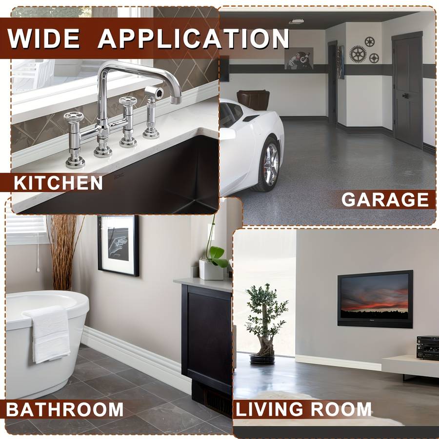 Skirting Board Gray Style 5M196.85In