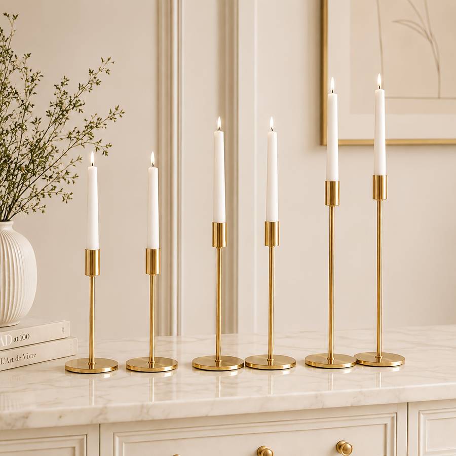 Wedding Supplies Color Golden 6Pcs
