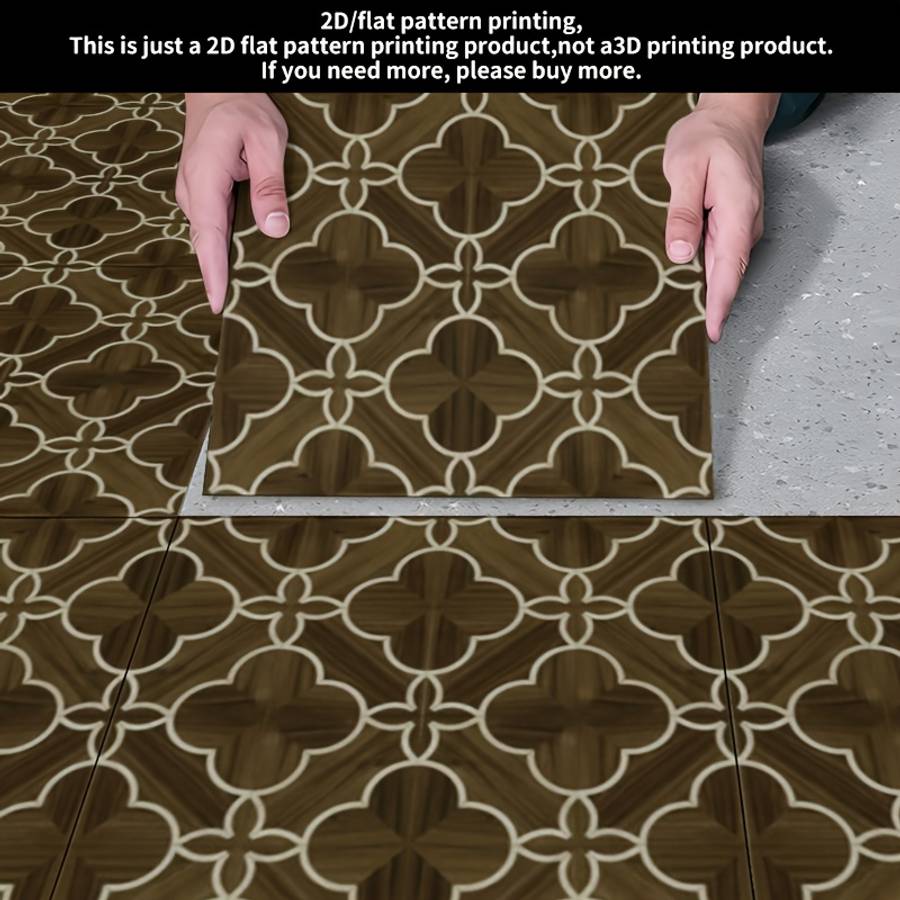 Self Adhesive Floor Stickers 11.81 X 11.81 In 30 Cm