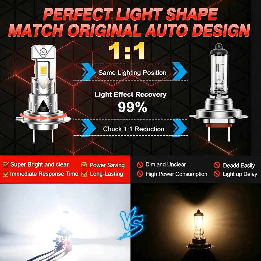 Car Lights Model H7