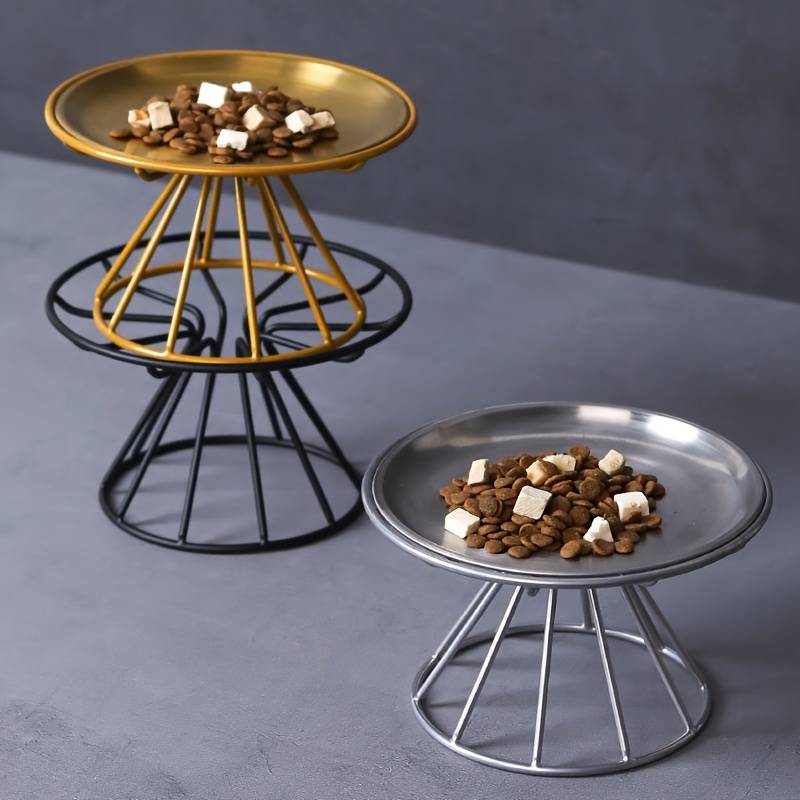 Pet Supplies Color Silver Rack Add  Silver Tray Material Iron Rack  Add  Stainless Tray