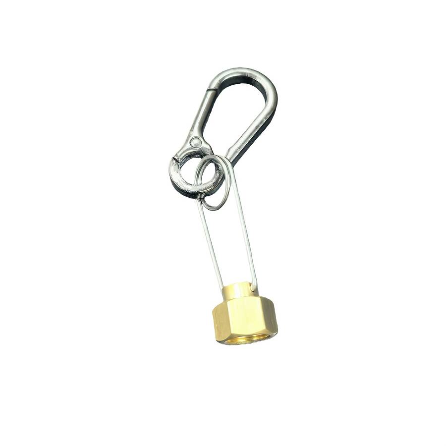 1 Outdoor Flat Gas Canister Protective Cover Hook Portable High Altitude Gas