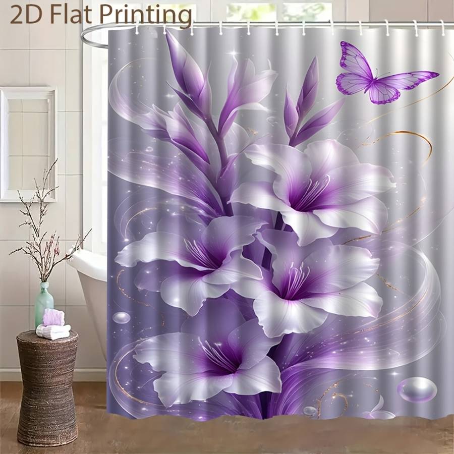 Waterproof Shower Curtain Color Polychrome Size 240X200239.98Cm*200.0Cm