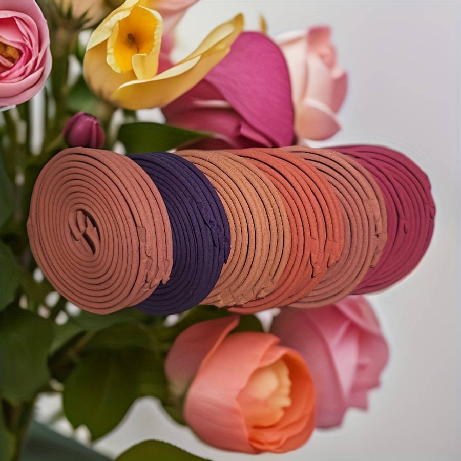 Scenteincense Sti Quantity 96Pcs  48Pcs 2Box  6 Types Of Aromatherapy Coils
